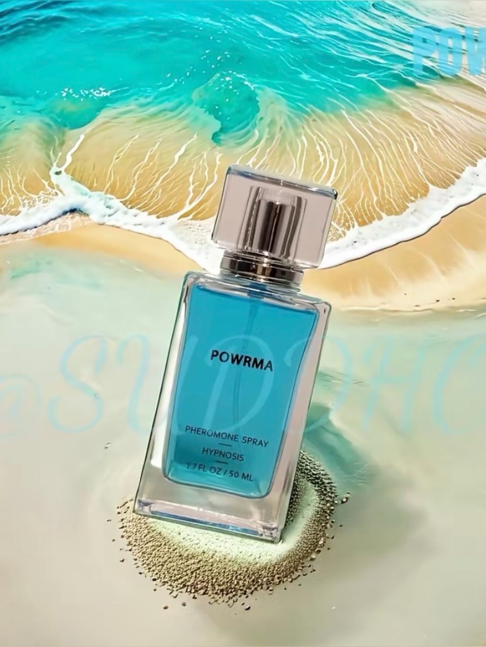 POWRMA 100ml Cologne for Men, Long-Lasting Refreshing Scent Getting Attractive